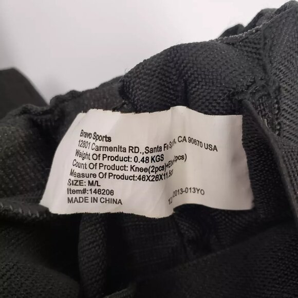 (68239-8) Bravo Sports Roller Blade Pads-Size M/L - Picture 12 of 12